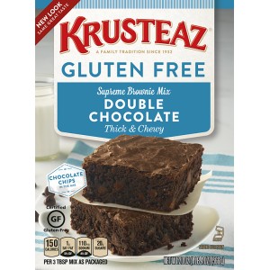 Krusteaz Supreme Brownie Mix Gluten Free Double Chocolate