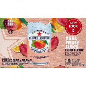 San Pellegrino Sparkling Prickly Pear & Orange Beverage