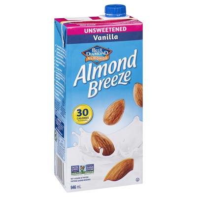Blue Diamond Unsweetened Vanilla Almond Milk
