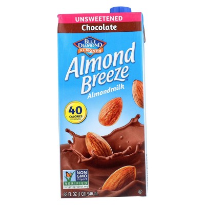 Blue Diamond Unsweetened Chocolate Almond Milk