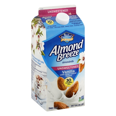 Blue Diamond Almonds Unsweetened Vanilla Almond Milk