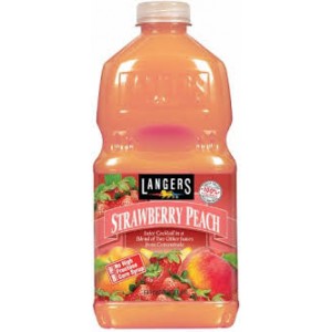 Langers Juice Cocktail - Strawberry Peach