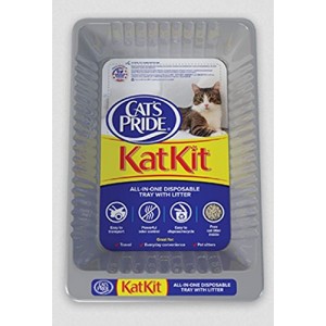 Cat's Pride Disposable Tray with Free Litter - Kat Kit