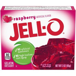 Jell-O Raspberry Gelatin Mix