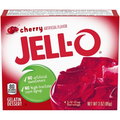 Jell-O Cherry Gelatin Mix