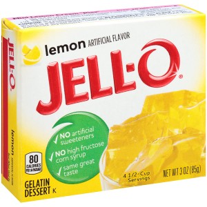 Jell-O Lemon Gelatin Mix