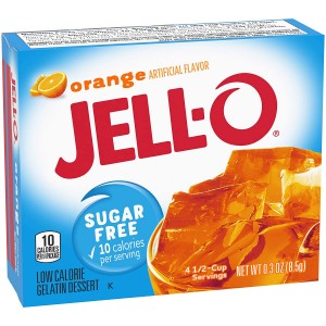 Jell-O Orange Gelatin Dessert