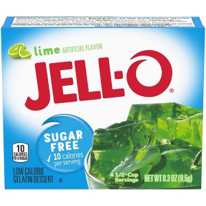Jell-O Sugar-Free Lime Gelatin Mix