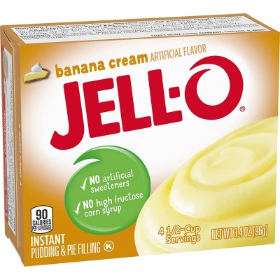 Jell-O Instant Banana Cream Pudding & Pie Filling