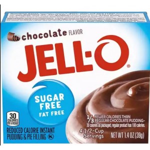 Jell-O Sugar-Free Chocolate Instant Pudding Mix