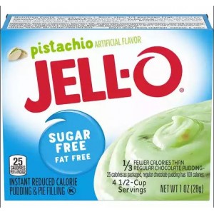 Jell-O Sugar-Free Pistachio Instant Pudding Mix