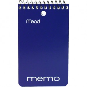 Mead Memo Book