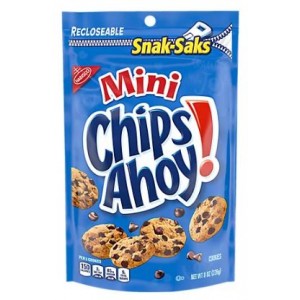 CHIPS AHOY! Mini Chocolate Chip Cookies Snak-Saks