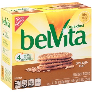 Belvita Golden Oats Breakfast Biscuits - 5 Pack