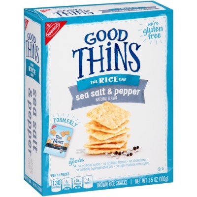 GOOD THiNS Good Thins Rice Sea Salt & Pepper Cracker