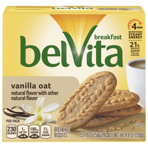 Belvita Vanilla Oat Breakfast Biscuits