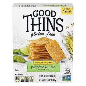 GOOD THiNS JalapeÃ±o & Lime Corn & Rice Snacks
