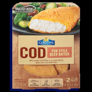Gorton's Pub Style Beer Batter Cod Fillets