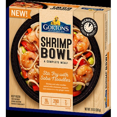 Gorton's Shrimp Bowl - Stir Fry with Soba Noodles