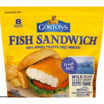 Gorton's Fish Sandwich Breaded Fillets