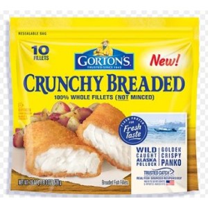 Gorton's Crunchy Breaded Fish Fillets