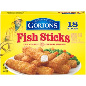 Gorton's Crunchy Breaded Fish Sticks
