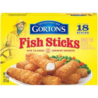 Gorton's Crunchy Breaded Fish Sticks