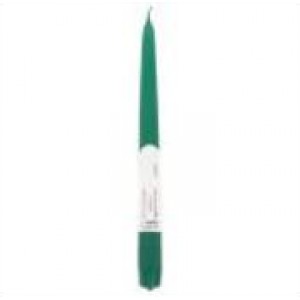 Star Candle Taper Candle - Green