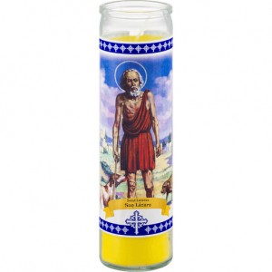 Star Candle Religious Candles - St. Lazarus