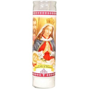 Star Candle Religious Candle - Altagracia