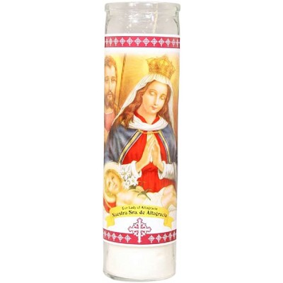 Star Candle Religious Candle - Altagracia