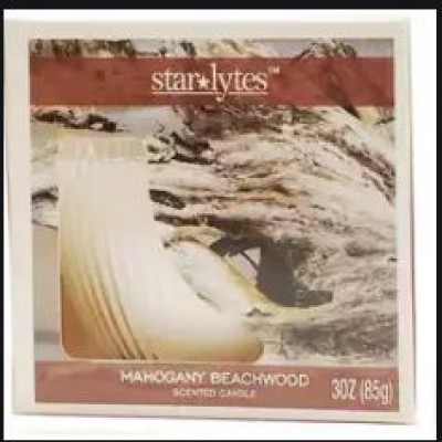 Star Candle Company L.L.C Mahogany Beachwood Box Candle