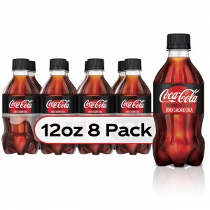 Coca-Cola Zero Sugar Bottles, 12 fl oz, 8 Pack