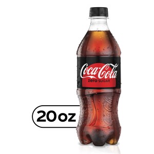 Coca-Cola Zero Sugar Bottle, 20 fl oz