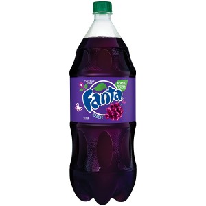 Fanta Grape Soda Bottle