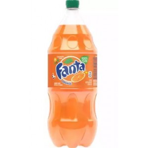 Fanta Orange Soda Bottle