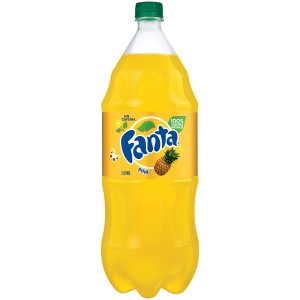 Fanta Pineapple Soda Bottle