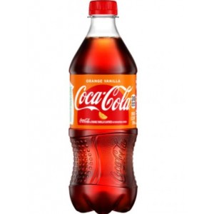 Coca-Cola Orange Vanilla Bottle, 591 mL