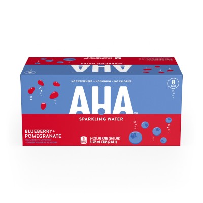 Aha Blueberry Pomegranate Sparkling Water