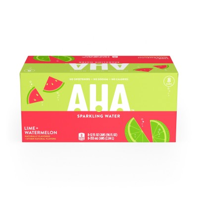 Aha Lime Watermelon Sparkling Water