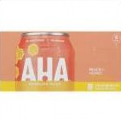 Aha Peach Honey Sparkling Water