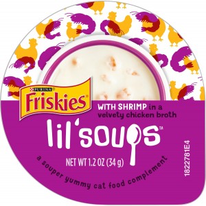 Friskies Lil' Soups Cat Food - Shrimp in Chicken Broth