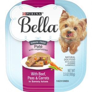 Purina Bella Dog Food Beef, Peas & Carrots