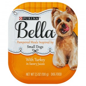Purina Bella Wet Dog Food Grilled Chicken Flavor in Savory Juices