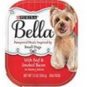 Purina Bella Bella with Beef & Smoked Bacon Wet Dog Food
