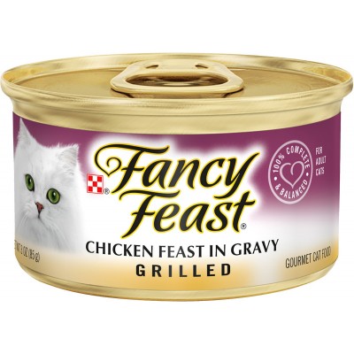 Purina Grilled Chicken Feast in Gravy 3 oz. Can