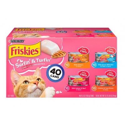 Purina Friskies Surfin & Turfin Favorites Cat Food