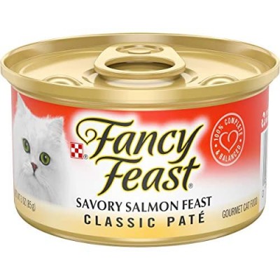 Purina Classic Pate - Savory Salmon Feast