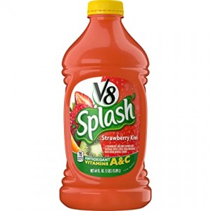 V8Â® SplashÂ® Strawberry Kiwi - Single Plastic Bottle