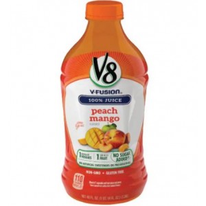 V8Â® Fruit & Vegetable Blends Peach Mango - Single Plastic Bottle